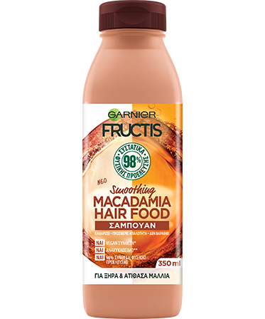 Σαμπουάν για Απαλά Μαλλιά με Macadamia